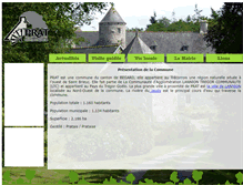 Tablet Screenshot of mairie-prat.fr